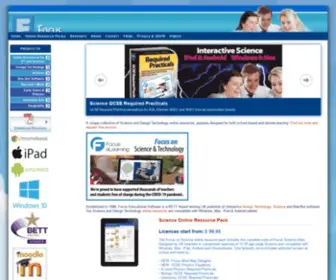 Mechanicalmonkey.co.uk(Focus Educational Software) Screenshot