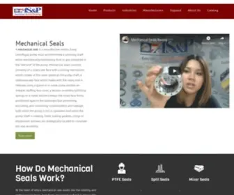 Mechanicalseals.net(A mechanical seal) Screenshot