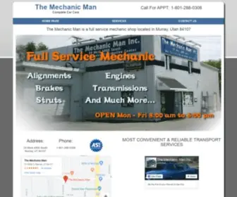 Mechanicman.com(The Mechanic Man) Screenshot