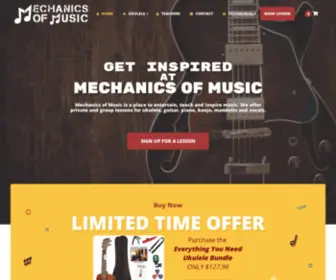 Mechanicsofmusic.com(Online & In) Screenshot