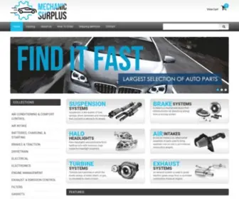 Mechanicsurplus.com(Mechanic Surplus) Screenshot