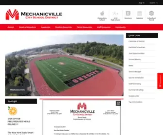 MechanicVille.org(Mechanicville City School District) Screenshot