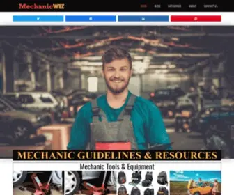 Mechanicwiz.com(Mechanic Guidelines & Resources) Screenshot