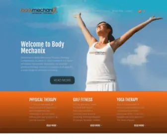 Mechanixforlife.com(Body Mechanix Physical Therapy & Osteopractic) Screenshot