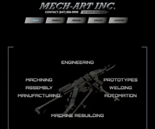 Mechartinc.com(24H Emergency repairs CONTACT) Screenshot