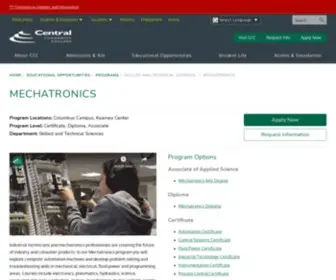 Mechatronics-Mec.org(Bienvenue dans l'univers futuriste de la mechatronique) Screenshot