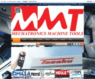 Mechatronics.co.th(บริษัท เมคคาทรอนิกส์ แมชชีน ทูลส์) Screenshot