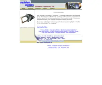 Mechelonicengineers.com(Resistance Welding Machines) Screenshot