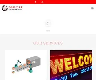 Mechengineering.com.np(MECH Engineering and Trading Pvt. Ltd) Screenshot