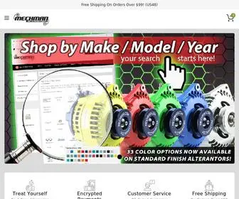 Mechman.com(Mechman Alternators) Screenshot
