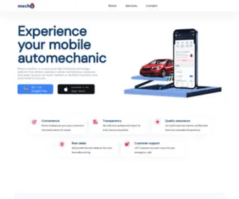 Mechoautotech.com(Mecho Autotech) Screenshot