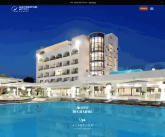 Mechotel.com(Five star Hotel) Screenshot