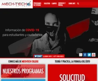 Mechtech.edu(Mech-Tech College) Screenshot