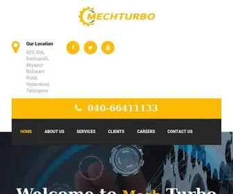 Mechturbo.com(Mech Turbo Industries Pvt) Screenshot