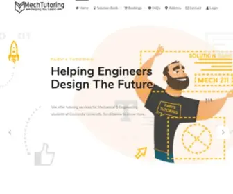 Mechtutoring.com(We Help You Learn) Screenshot