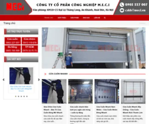 Meci-Doors.com(Trang chủ) Screenshot