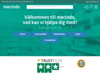 Mecindo.se(Hälsobutik) Screenshot