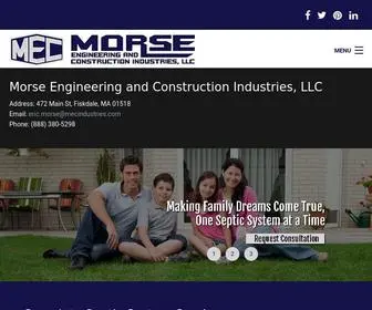 Mecindustries.com(Septic System Design) Screenshot