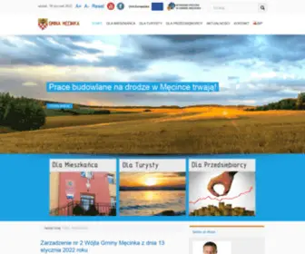 Mecinka.pl(Gmina Męcinka) Screenshot