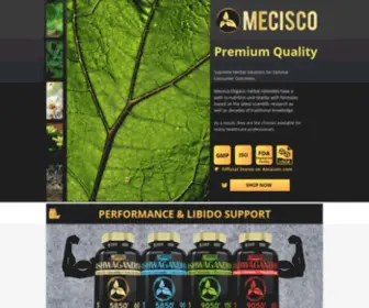 Mecisco.com(Premium Quality Capsules) Screenshot