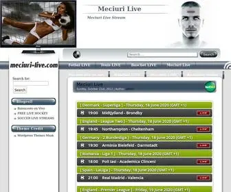 Meciuri-Live.com(Meciuri Live) Screenshot