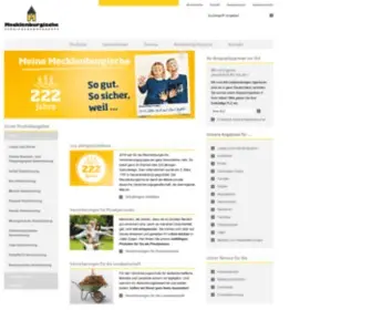 Mecklenburgische.de(Mecklenburgische Versicherungsgruppe ) Screenshot