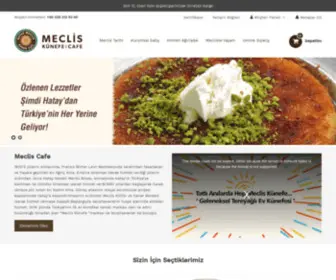 Mecliskunefe.com(Meclis Künefe Cafe) Screenshot