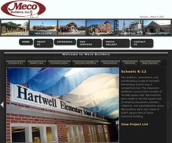 Mecobuilders.com(Meco Builders) Screenshot