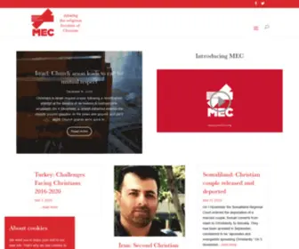 Meconcern.org(Middle East Concern) Screenshot