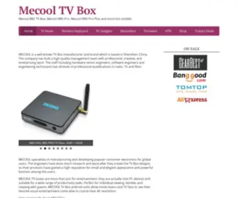 MecooltvBox.com(MecooltvBox) Screenshot