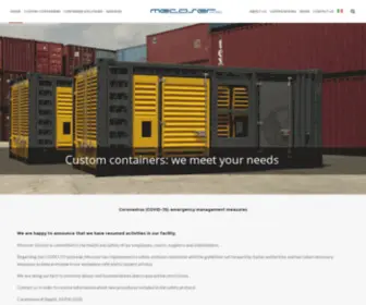 Mecoser-Containers.com(MECOSER Sistemi) Screenshot