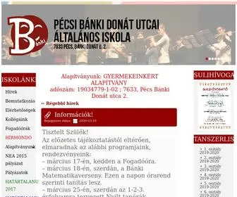 Mecsekaljabankisuli.hu(Pécsi) Screenshot