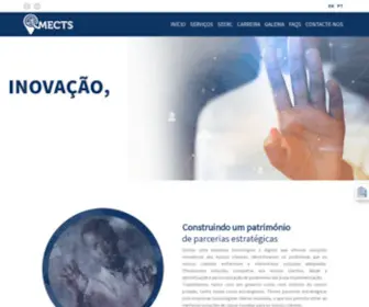 Mects.co.mz(Início) Screenshot