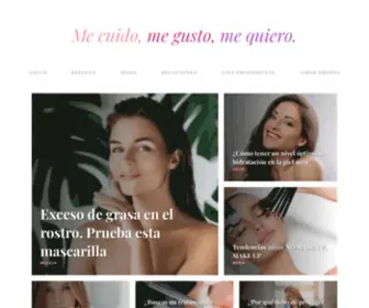 Mecuidomegustomequiero.com(Me cuido) Screenshot