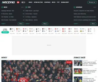 Meczyki.pl(Jedyny taki portal sportowy) Screenshot