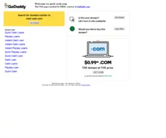 Med-Cash.com(Trusted Drugstore online) Screenshot