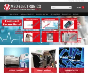 Med-Electronics.com(Medical Equipment Sales and Service) Screenshot