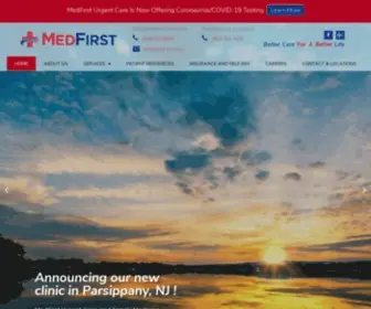 Med-First.com(MedFirst Urgent Care and Family Medicine) Screenshot