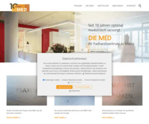 Med-IN-Mainz.de(Die MED) Screenshot