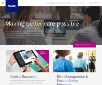 Med-IQ.com(Med-IQ Continuing Medical Education) Screenshot