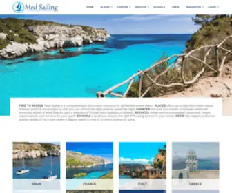 Med-Sailing.com(Med Sailing) Screenshot