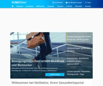 Med1.de(Ihr Gesundheitsportal im Internet) Screenshot