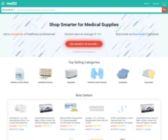 Med32.com(Medical Supplies) Screenshot