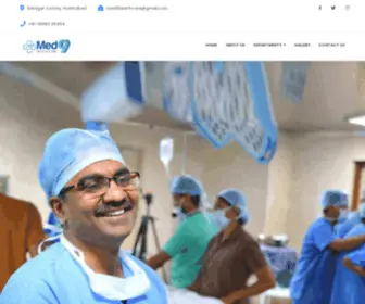 Med9Healthcare.com(Med9 Super Speciality Clinics and Day care Hospital) Screenshot