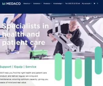 Medaco.co.uk(Specialist Care Products) Screenshot