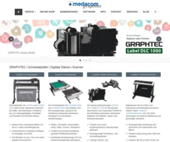 Medacom-Graphics.de(Großforma) Screenshot