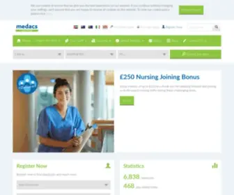 Medacs.com(Medacs Healthcare) Screenshot