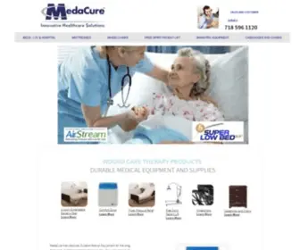 Medacureinc.com(Innovative Healthcare Solutions) Screenshot