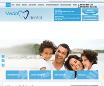 Medadental.com(Meda Dental) Screenshot