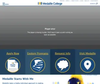 Medaille.edu(Medaille University) Screenshot